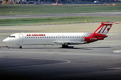 AB Airlines aircraft