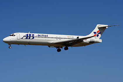 AeBal (Spanair Link) aircraft