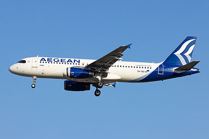 Aegean Airlines aircraft photo 2