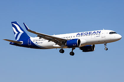 Aegean Airlines aircraft photo 4