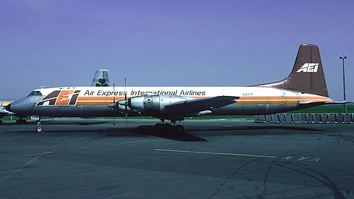 AEI - Air Express International Airlines aircraft