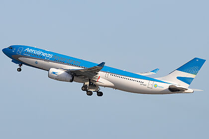Aerolineas Argentinas aircraft
