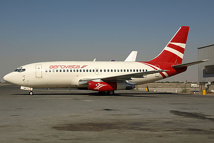 Aerovista Gulf Express aircraft