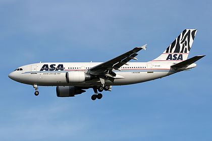 African Safari Airways (ASA) aircraft