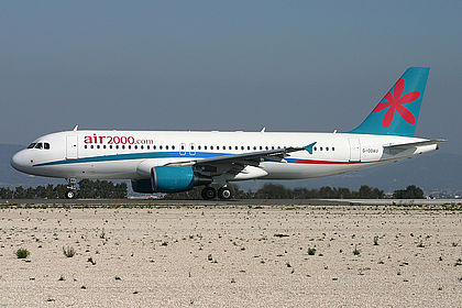 Air 2000 aircraft
