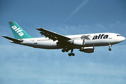 Air Alfa aircraft
