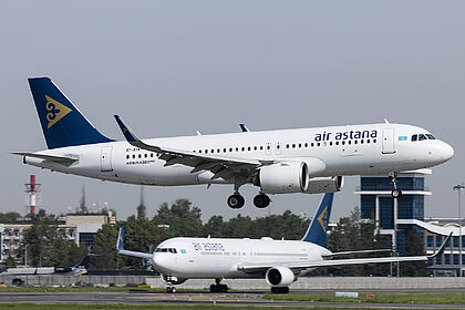 Air Astana aircraft photo 2
