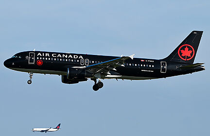 Air Canada Jetz aircraft