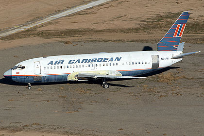 Air Caribbean aircraft