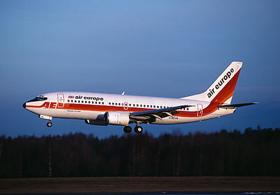 Air Europe aircraft photo 3