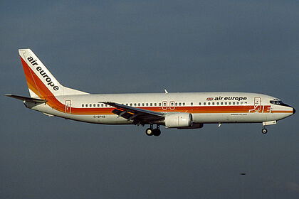 Air Europe aircraft photo 5