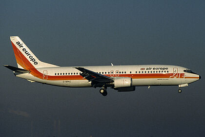 Air Europe aircraft photo 6