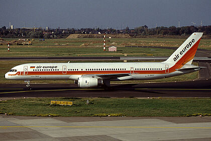 Air Europe aircraft photo 7