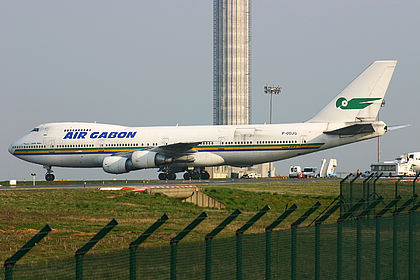 Air Gabon aircraft