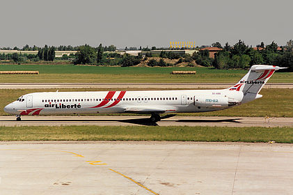 Air Liberté Tunisie aircraft