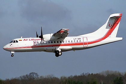 Air Lithuania aircraft