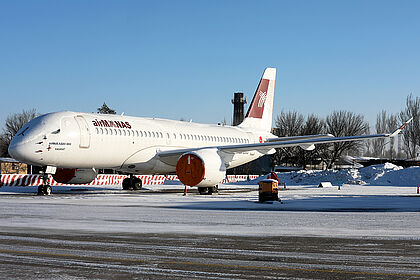 Air Manas aircraft