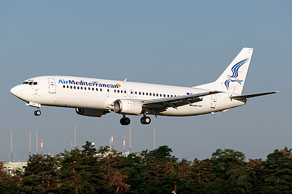 Air Mediterranean aircraft
