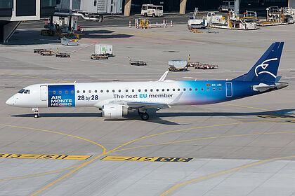 Air Montenegro aircraft