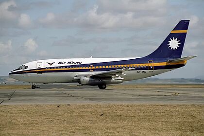 Air Nauru aircraft