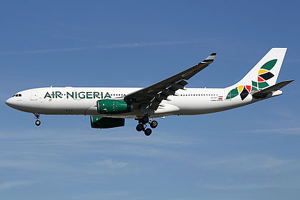Air Nigeria aircraft