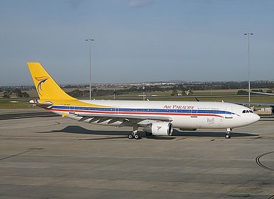 Air Paradise International aircraft