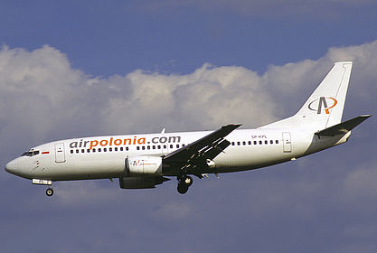 Air Polonia aircraft