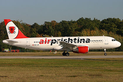Air Prishtina aircraft