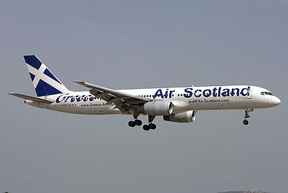 Air Scotland aircraft