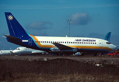 Air Sweden aircraft