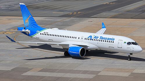 Air Tanzania aircraft photo 2