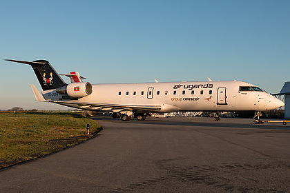 Air Uganda aircraft