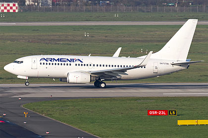 Aircompany Armenia aircraft photo 4