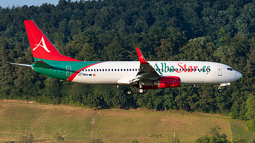 Alba Star aircraft