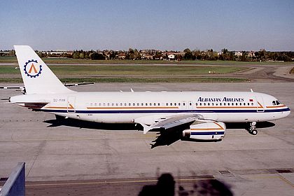 Albanian Airlines aircraft