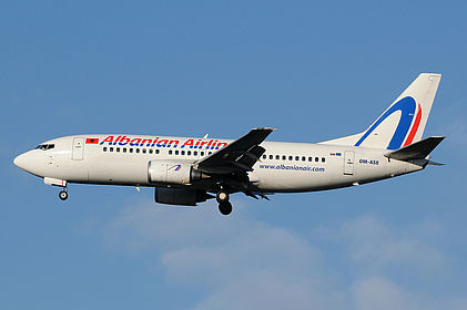 Albanian Airlines aircraft photo 4