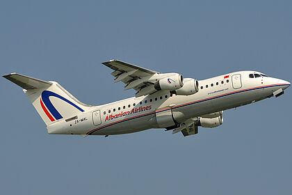 Albanian Airlines aircraft photo 8