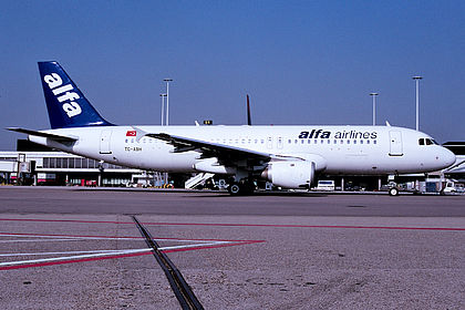 Alfa Airlines aircraft
