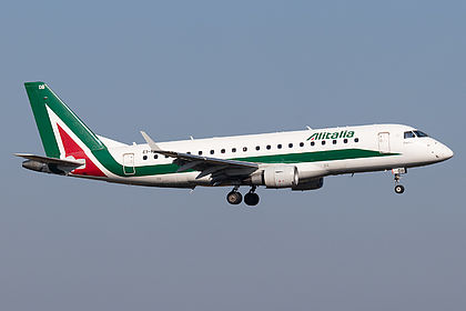 Alitalia Cityliner aircraft