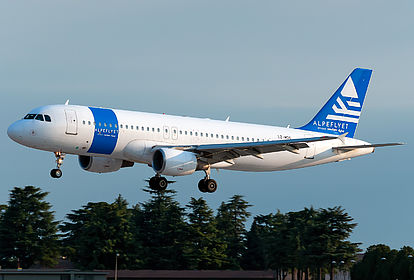 Alpeflyet aircraft