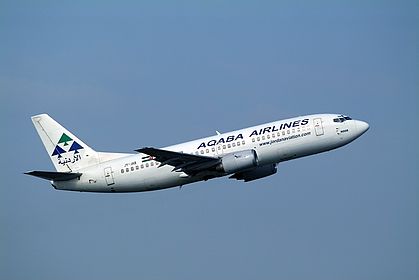 Aqaba Airlines aircraft