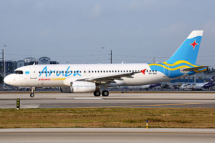 Aruba Airlines aircraft