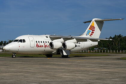 Asian Spirit aircraft