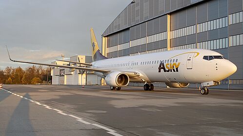 Asky Airlines aircraft