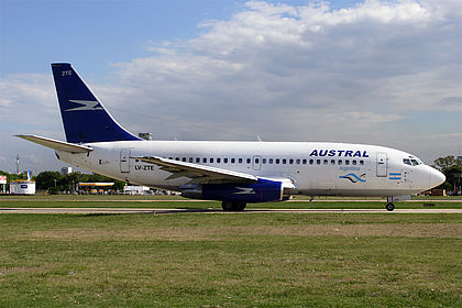 Austral Líneas Aéreas aircraft