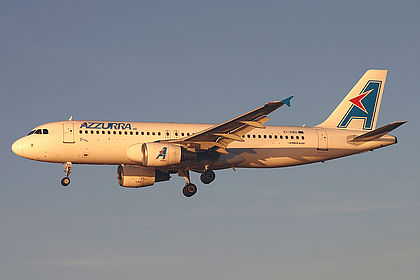 Azzurra Air aircraft