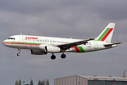 Balkan Bulgarian Airlines aircraft