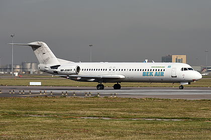 Bek Air aircraft