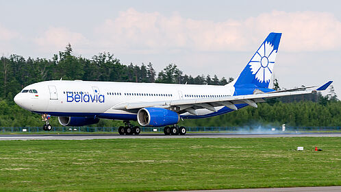 Belavia aircraft