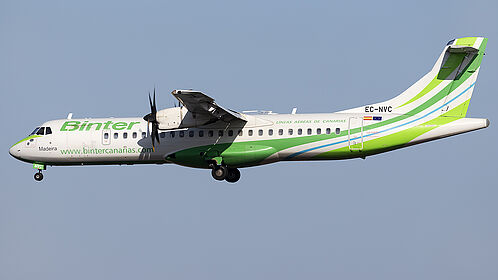 Binter Canarias aircraft